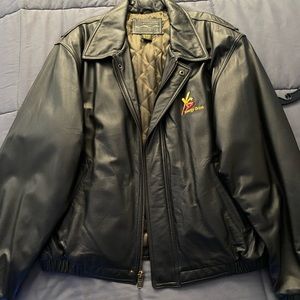 Vintage XS Drink Leather Jacket